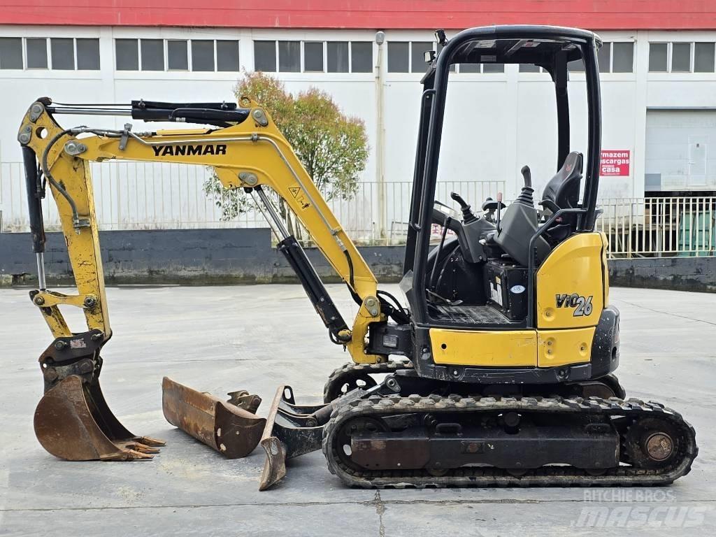 Yanmar VIO 26-6 Mini Escavadoras <7t