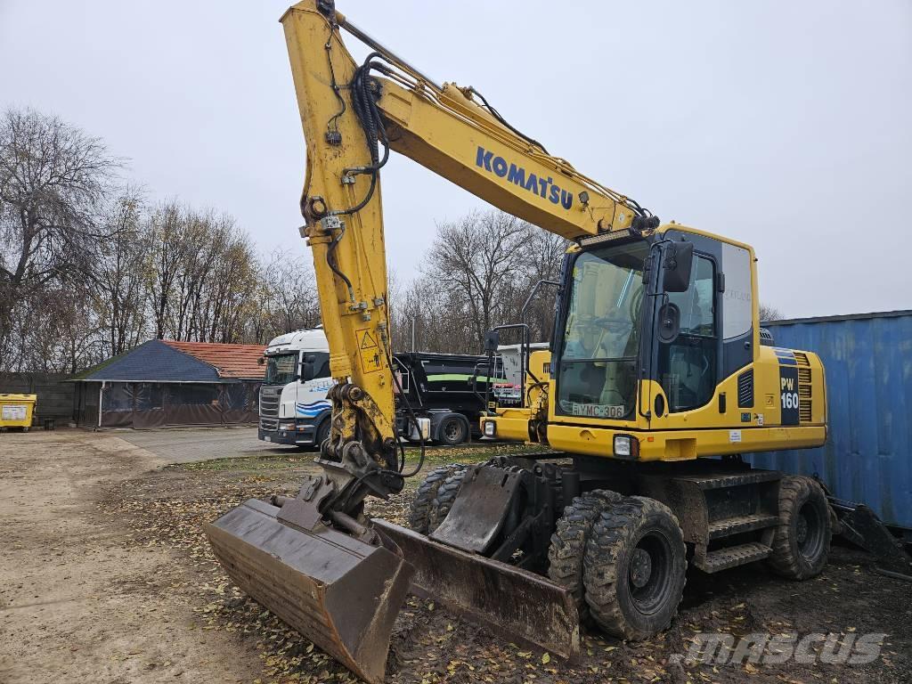Komatsu PW 160-8 Escavadoras de rodas