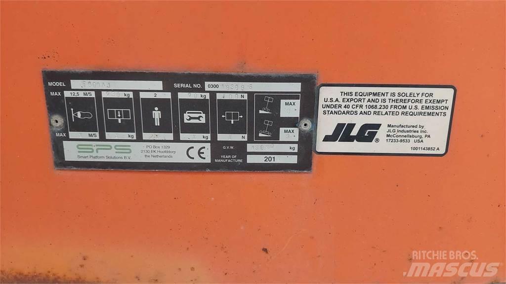 JLG E800AJ Elevadores braços articulados