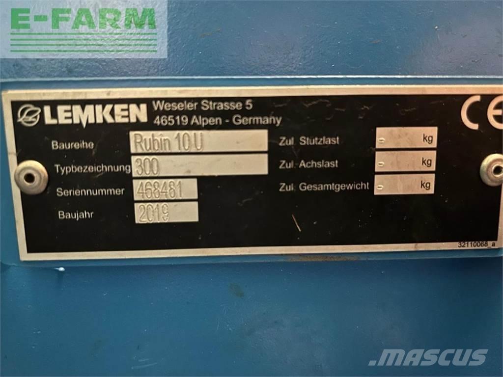 Lemken Rubin U 10 Grade de discos