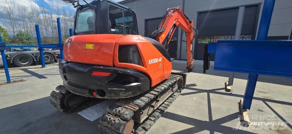 Kubota KX 080-4 CX Escavadoras Midi 7t - 12t