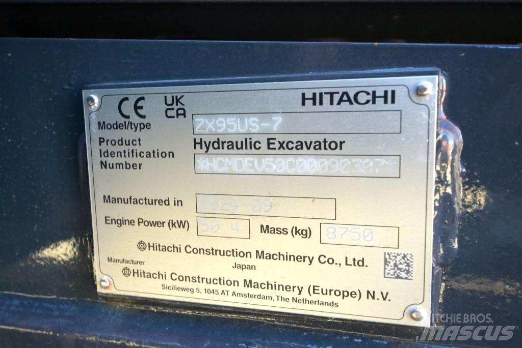 Hitachi ZX 95 US-7 Escavadoras Midi 7t - 12t