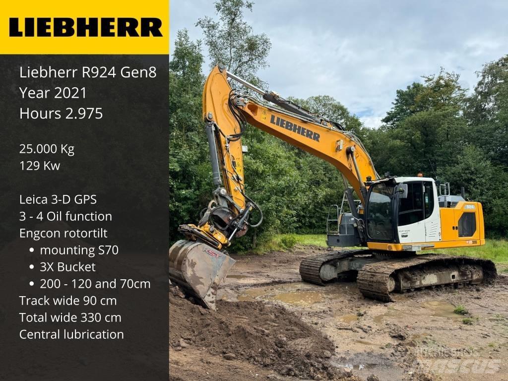 Liebherr R 924 Escavadoras de rastos