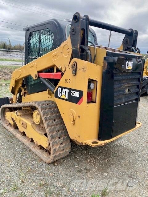 CAT 259 D Carregadoras de direcção deslizante
