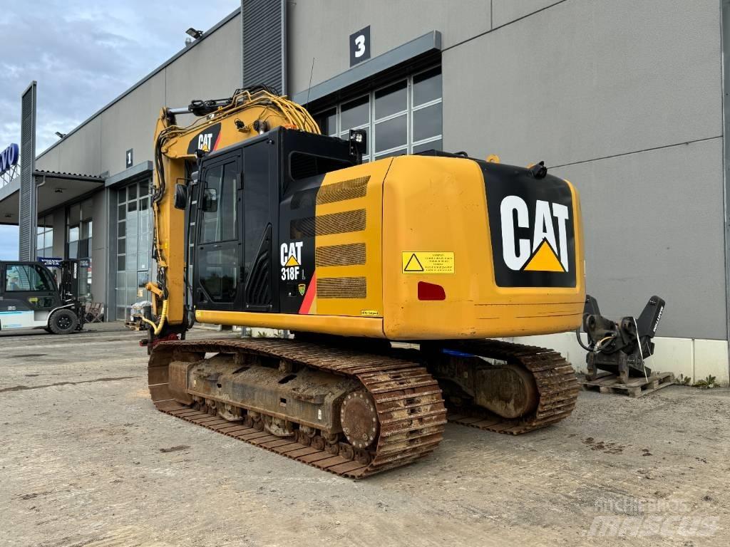 CAT 318 FL Escavadoras de rastos