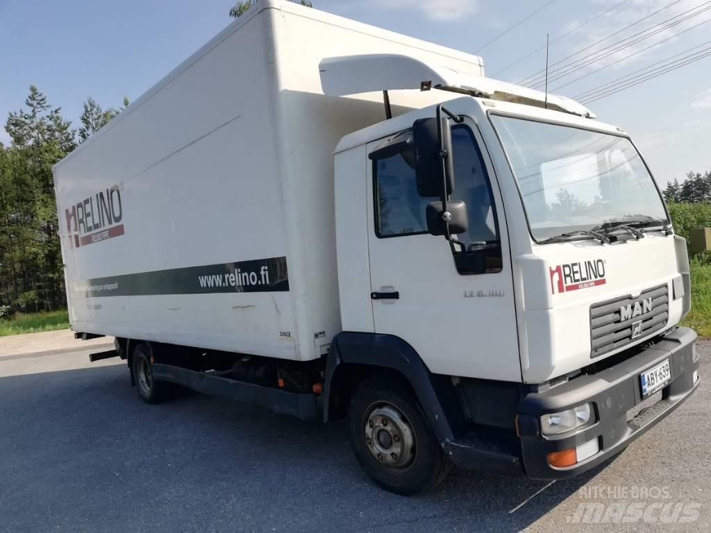MAN 8.180 Camiões de caixa fechada