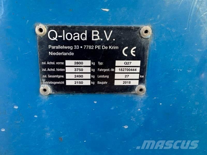  Q Load Q27 Pás carregadoras de rodas