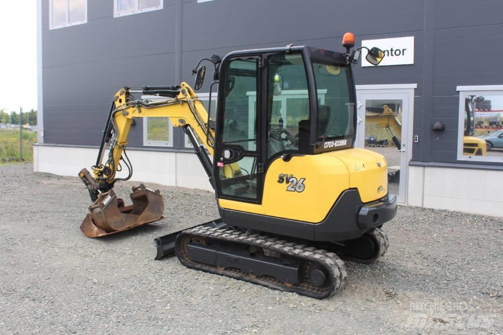 Yanmar SV 26 Mini Escavadoras <7t