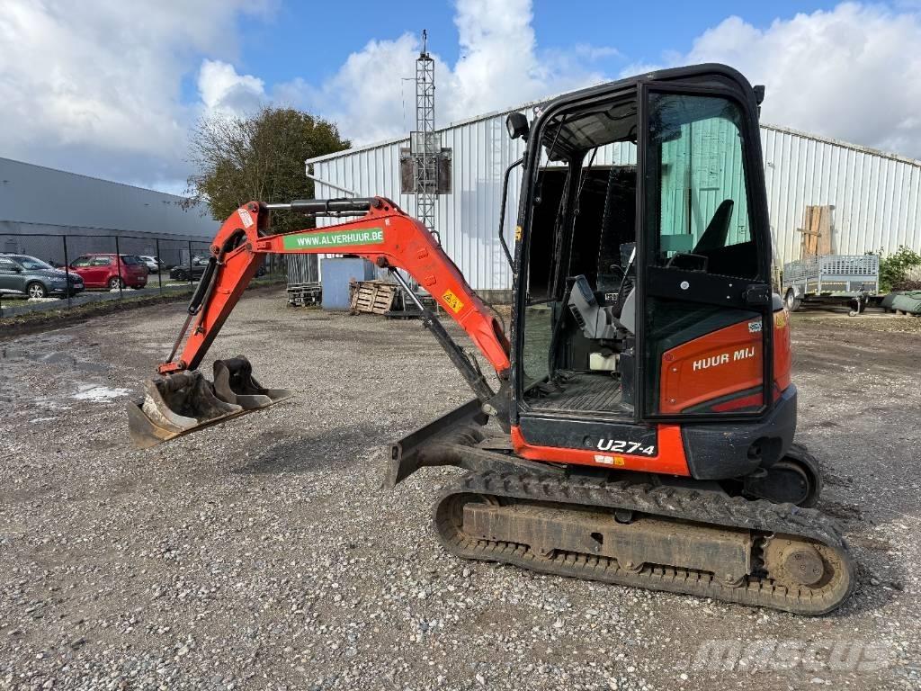 Kubota U 27-4 Mini Escavadoras <7t