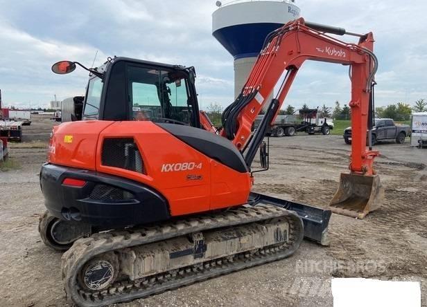 Kubota KX080-4S2 Escavadoras de rastos