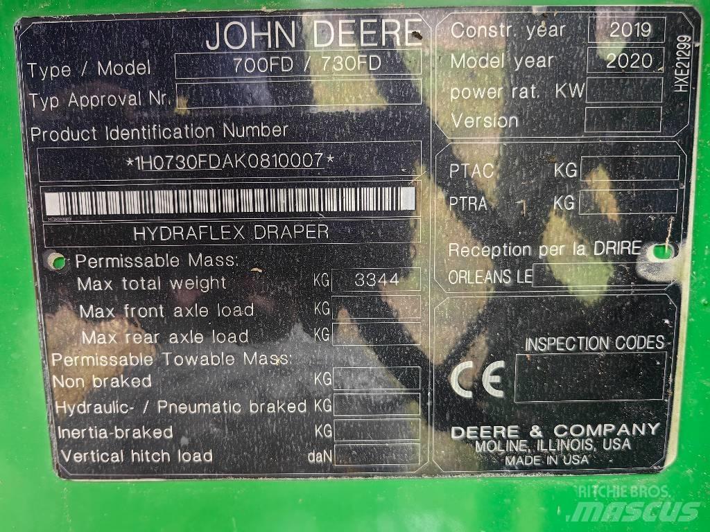 John Deere T 670 i Ceifeiras debulhadoras
