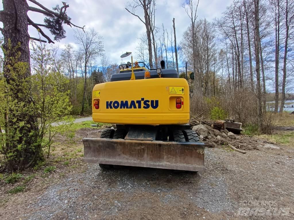Komatsu PW 160-7E0 Escavadoras de rodas