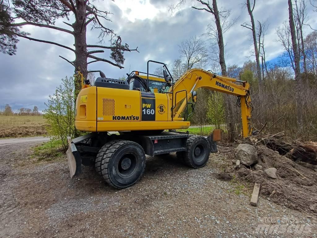 Komatsu PW 160-7E0 Escavadoras de rodas