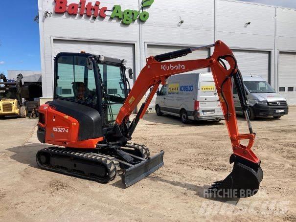 Kubota KX027-4 Mini Escavadoras <7t