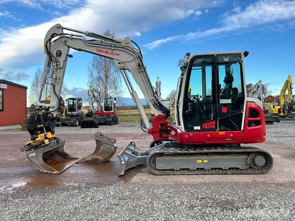 Takeuchi TB370 Mini Escavadoras <7t