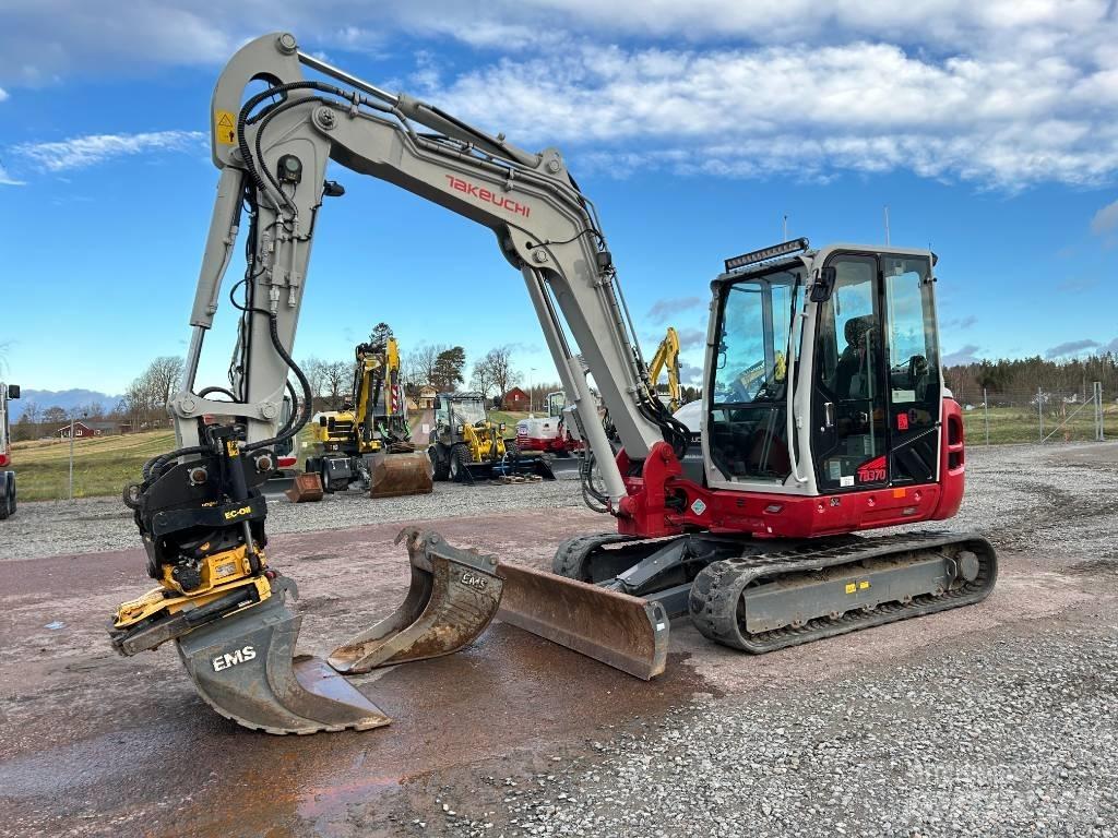 Takeuchi TB370 Mini Escavadoras <7t