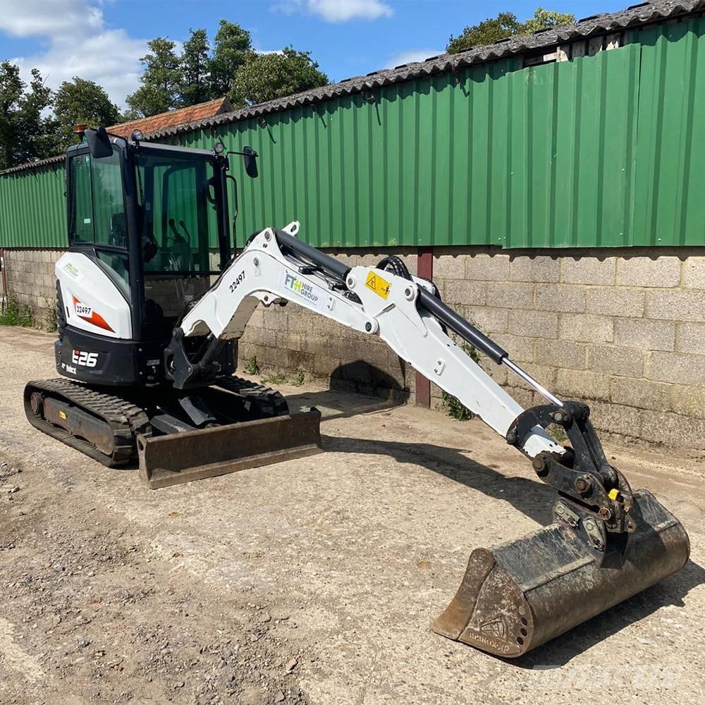 Bobcat E 26 Mini Escavadoras <7t