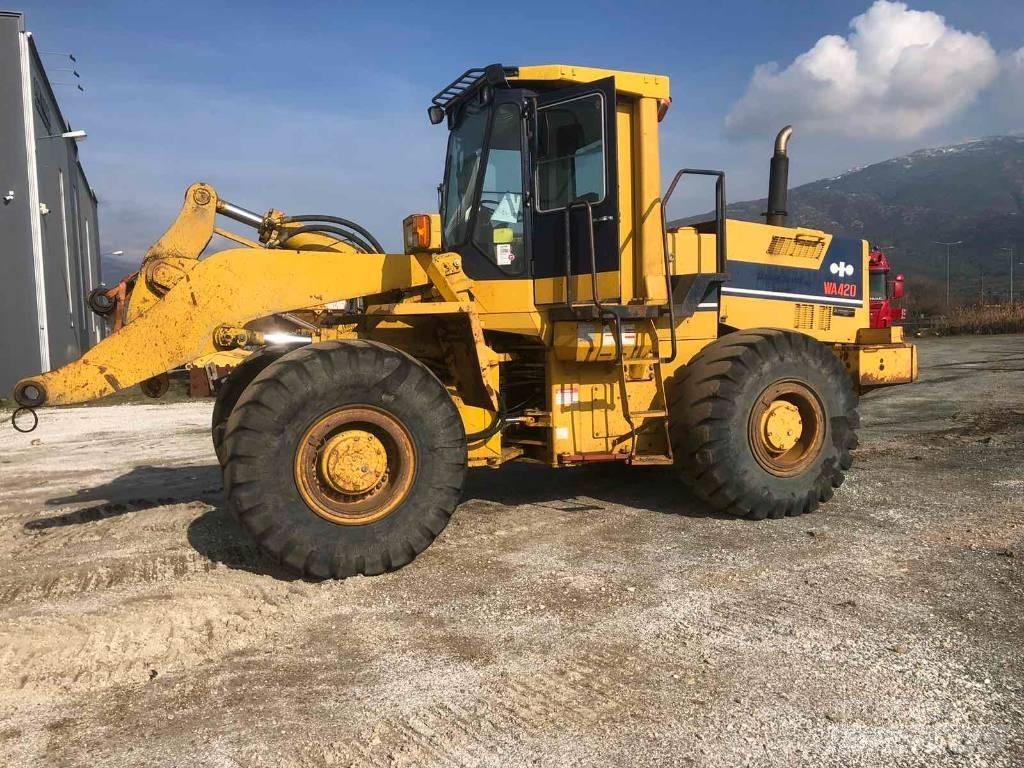 Komatsu WA 420-1H Pás carregadoras de rodas
