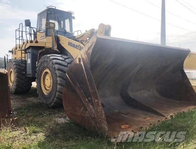 Komatsu WA 600-6 Pás carregadoras de rodas