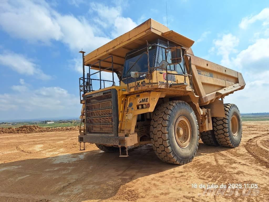 Komatsu HD605-7EO Camiőes dumper basculantes rígidos