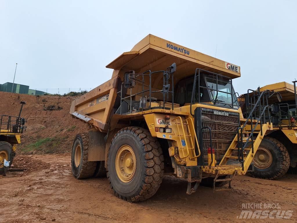 Komatsu HD605-7EO Camiőes dumper basculantes rígidos