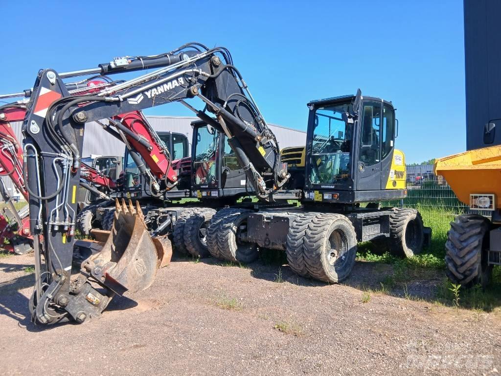 Yanmar B 110 W Escavadoras de rodas