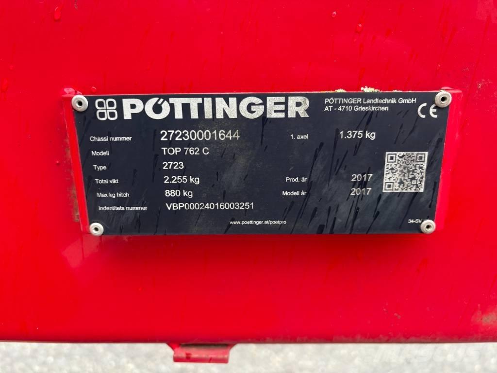 Pöttinger Top 762 C Gadanheiras-fileiras