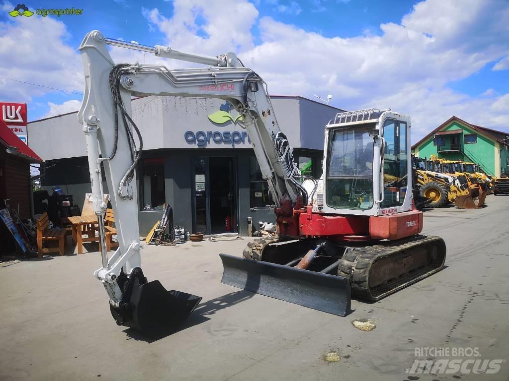 Takeuchi TB180FR Escavadoras Midi 7t - 12t
