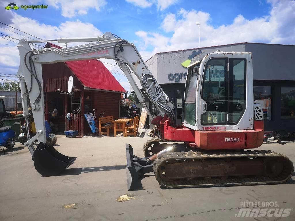 Takeuchi TB180FR Escavadoras Midi 7t - 12t