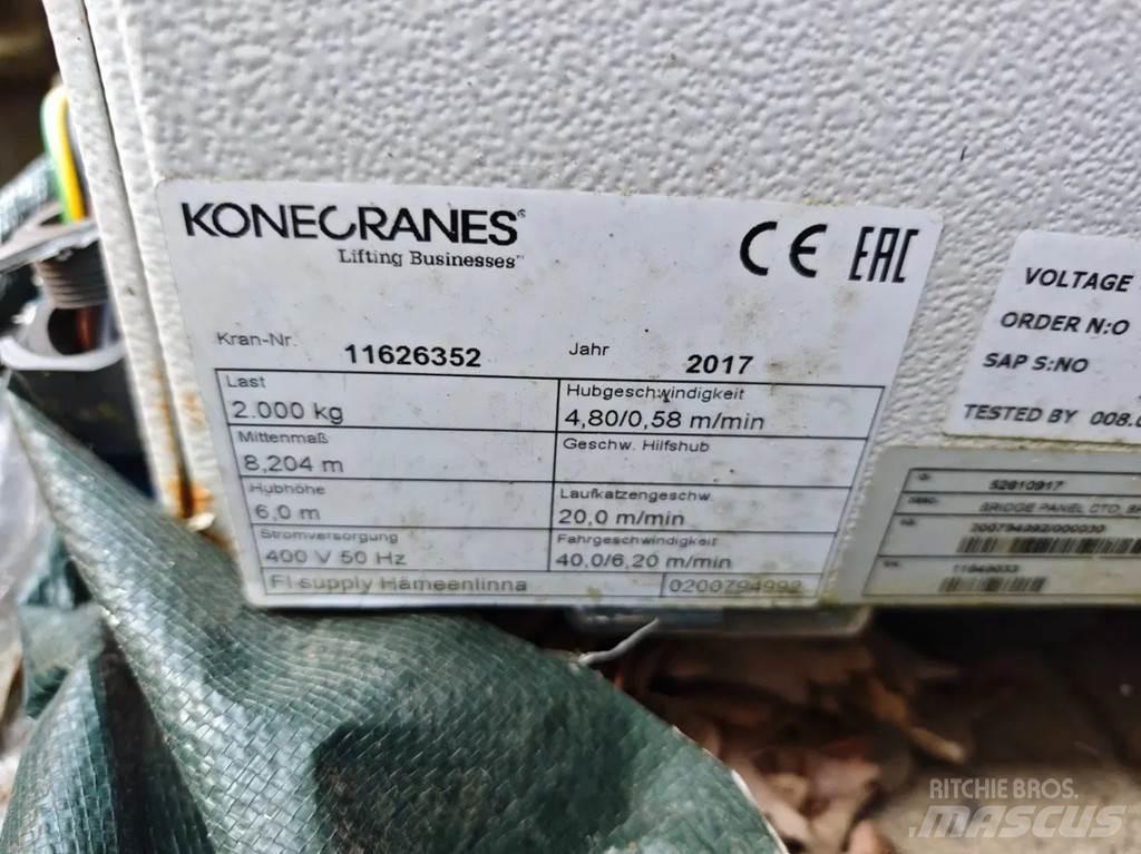 Konecranes 2 Ton Guindastes de ponte e pórticos