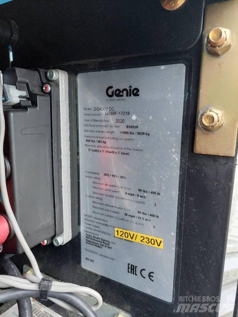 Genie GS 4069 DC Elevadores de tesoura