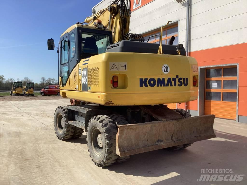 Komatsu PW 160-7E0 Escavadoras de rodas