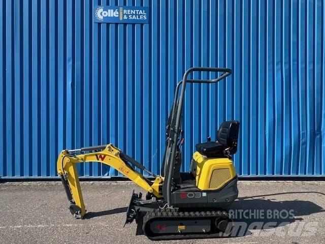 Wacker Neuson 803 Mini Escavadoras <7t