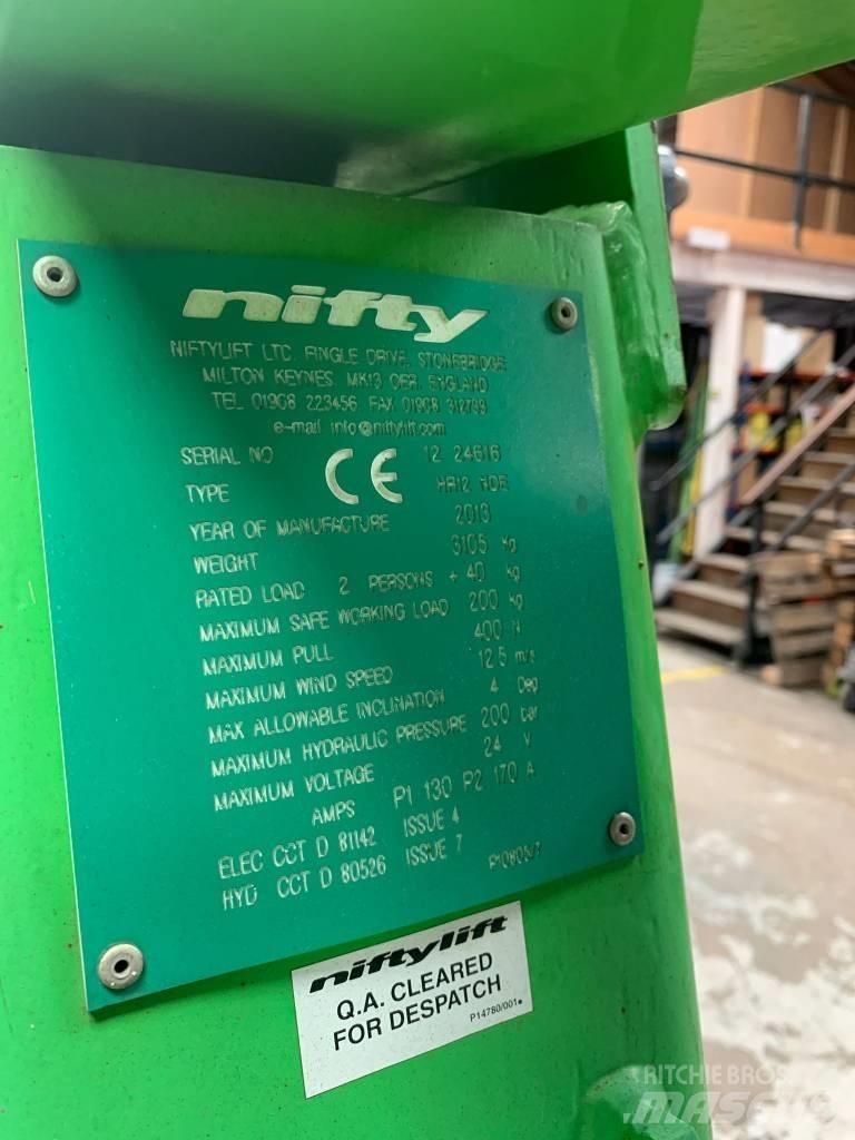 Niftylift HR12NDE Elevadores braços articulados