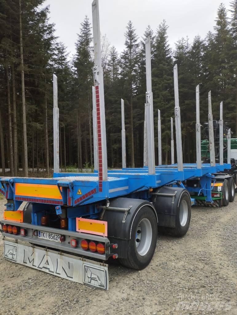 Diebolt S334 Semi Reboques Transporte Madeira