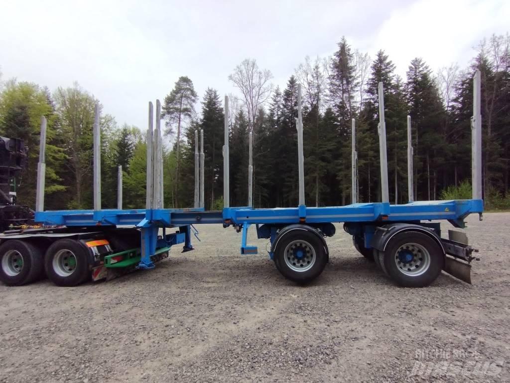 Diebolt S334 Semi Reboques Transporte Madeira