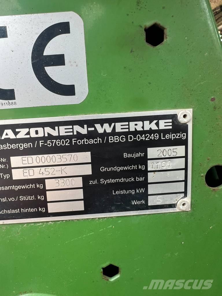 Amazone ED 452 K Perfuradoras