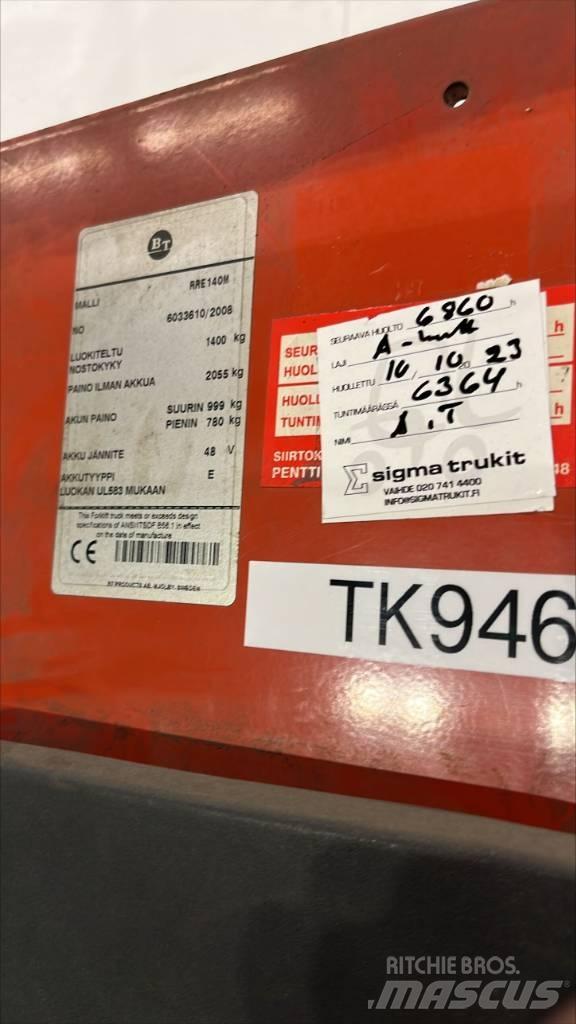BT RR E 140 M Empilhadores Elevadores