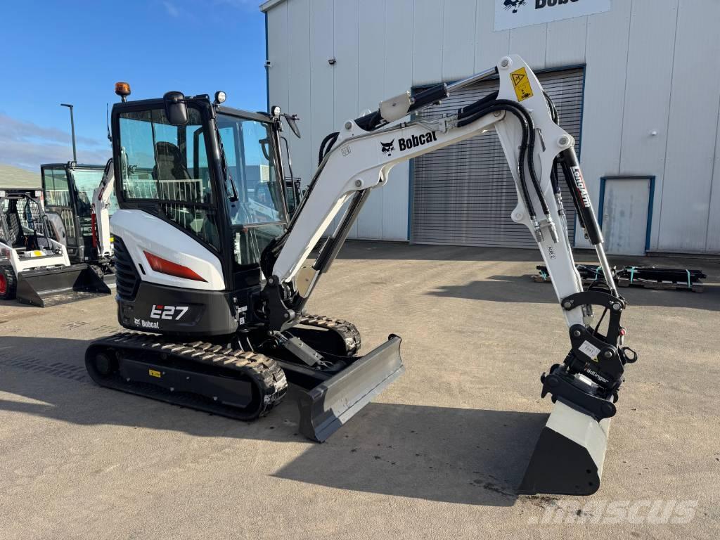Bobcat E27 Mini Escavadoras <7t