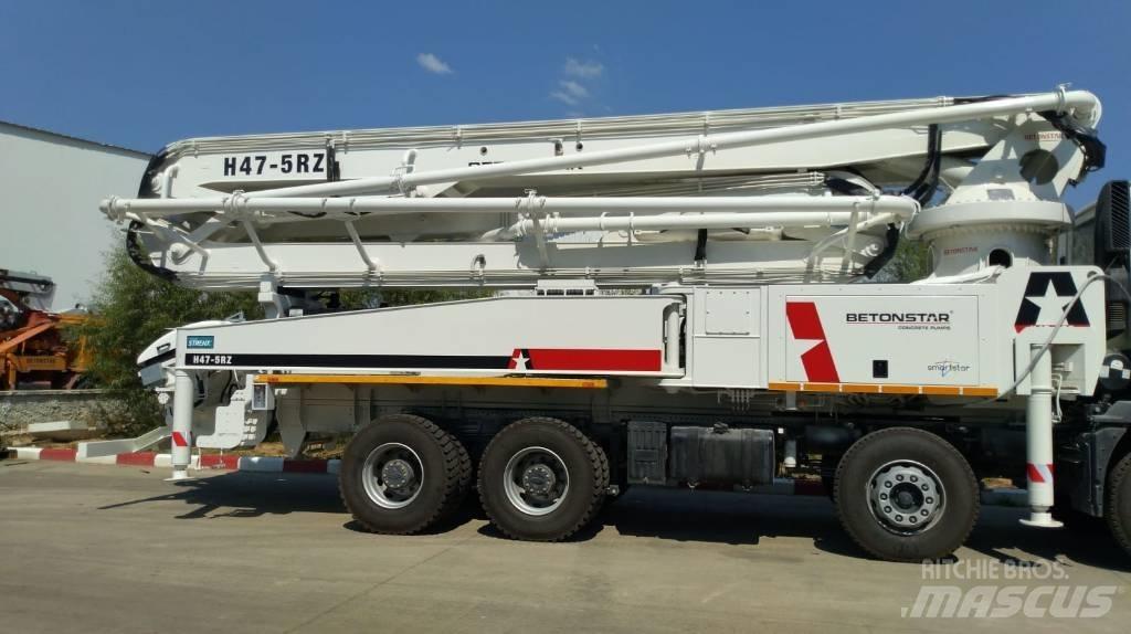 Betonstar 47M-5RZ Camiões bomba Betão