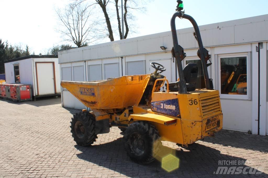 Twaites 3 Tonne Dumpers de obras