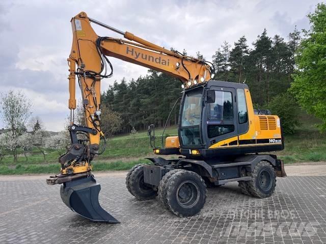 Hyundai Robex 140 W Escavadoras de rodas