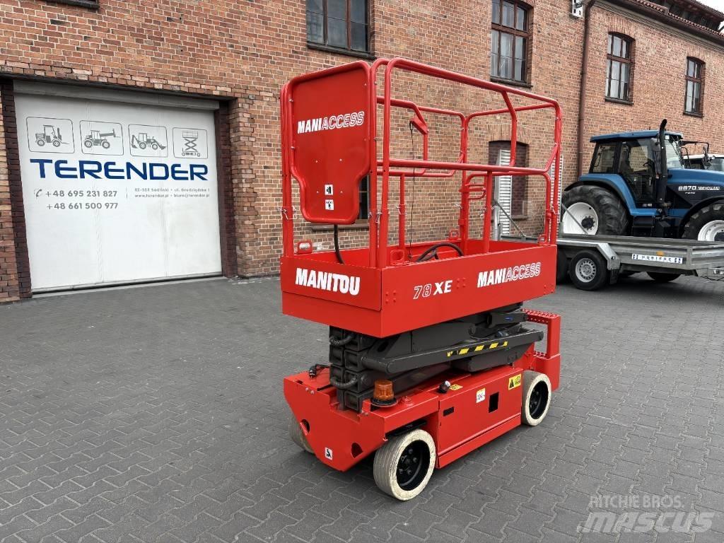 Manitou 78 XE Elevadores de tesoura