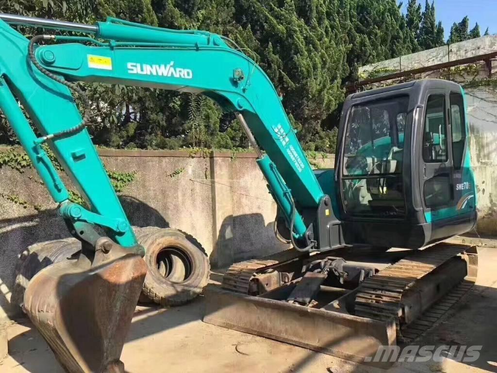 Sunward SWE 70 E Escavadoras de rastos