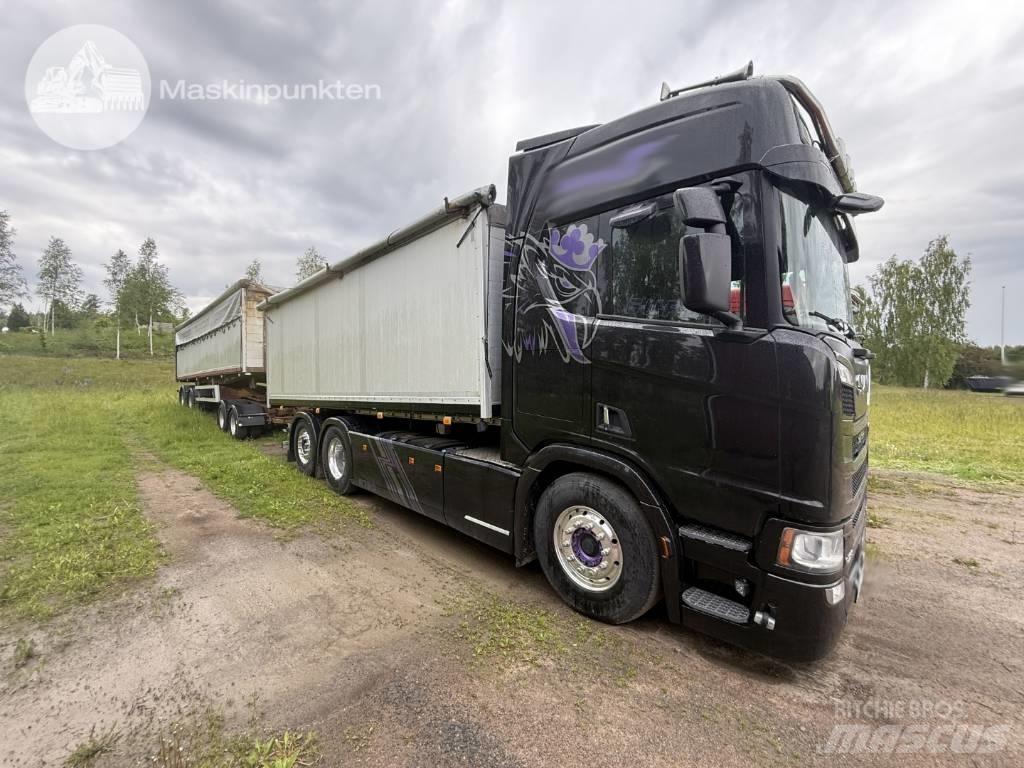Scania R 730 EKIPAGE Camiões basculantes