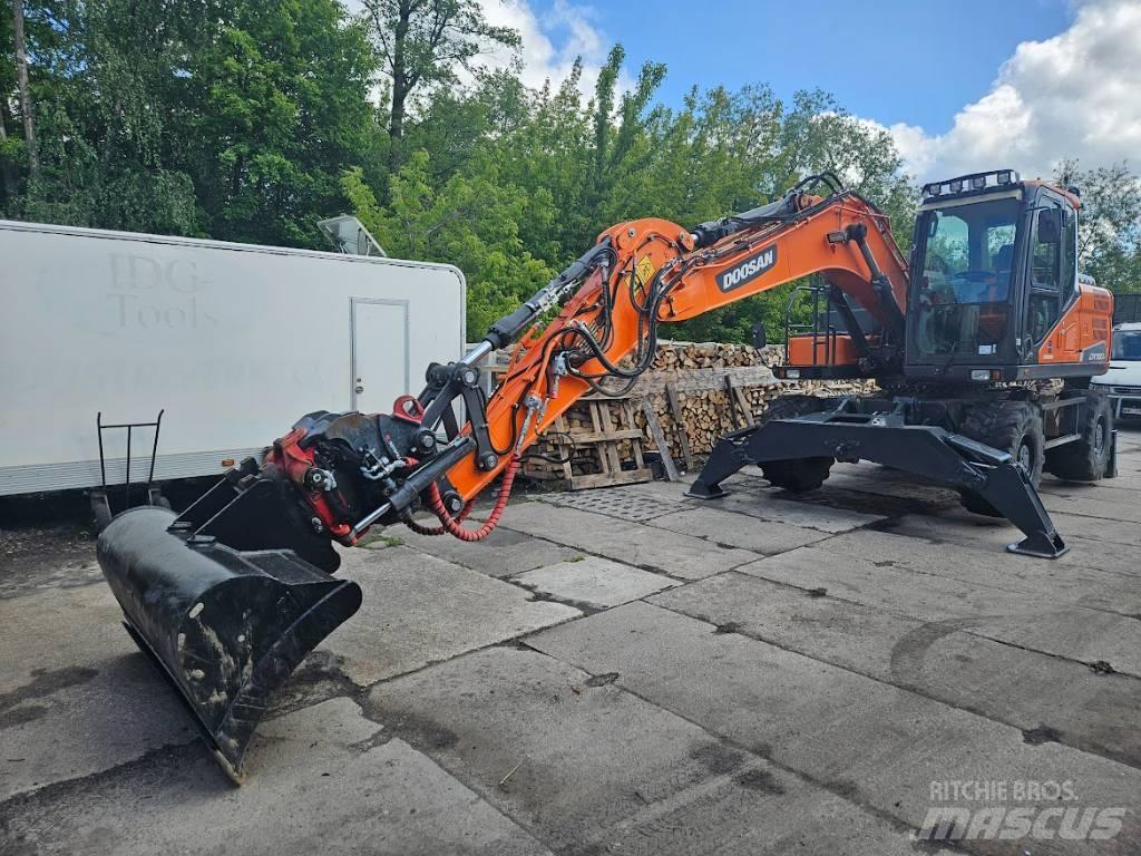 Doosan DX 160 W Escavadoras de rodas