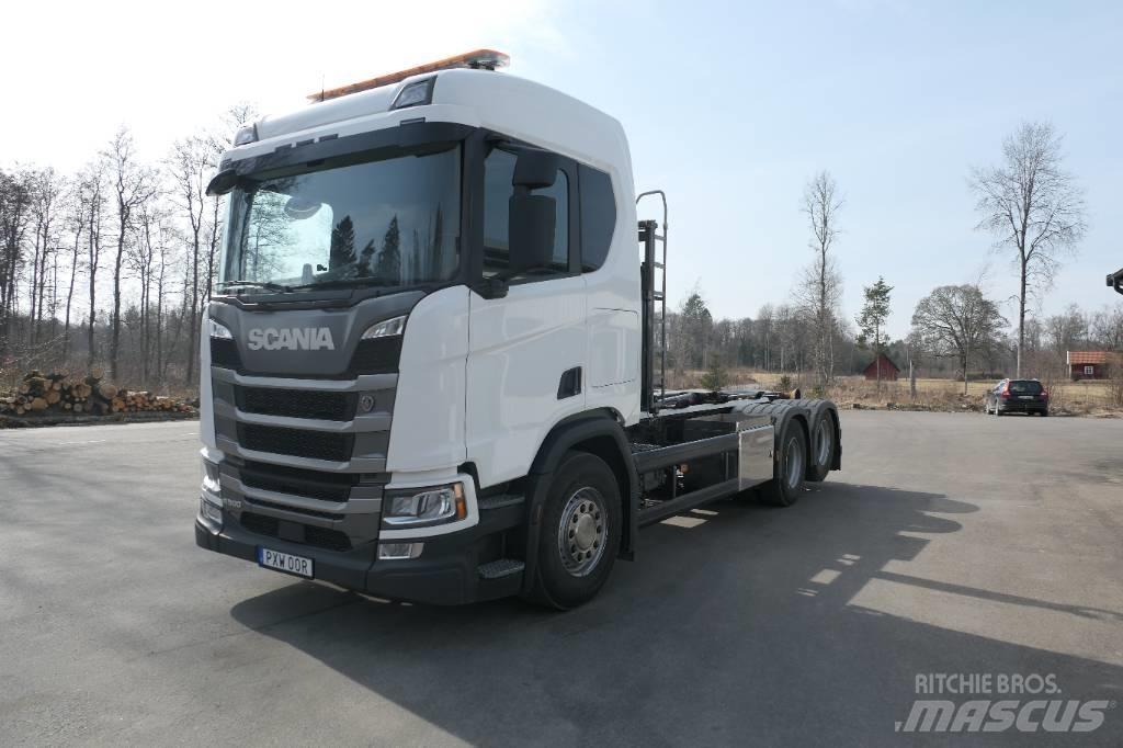 Scania R500 B6x2nb Camiões Ampliroll