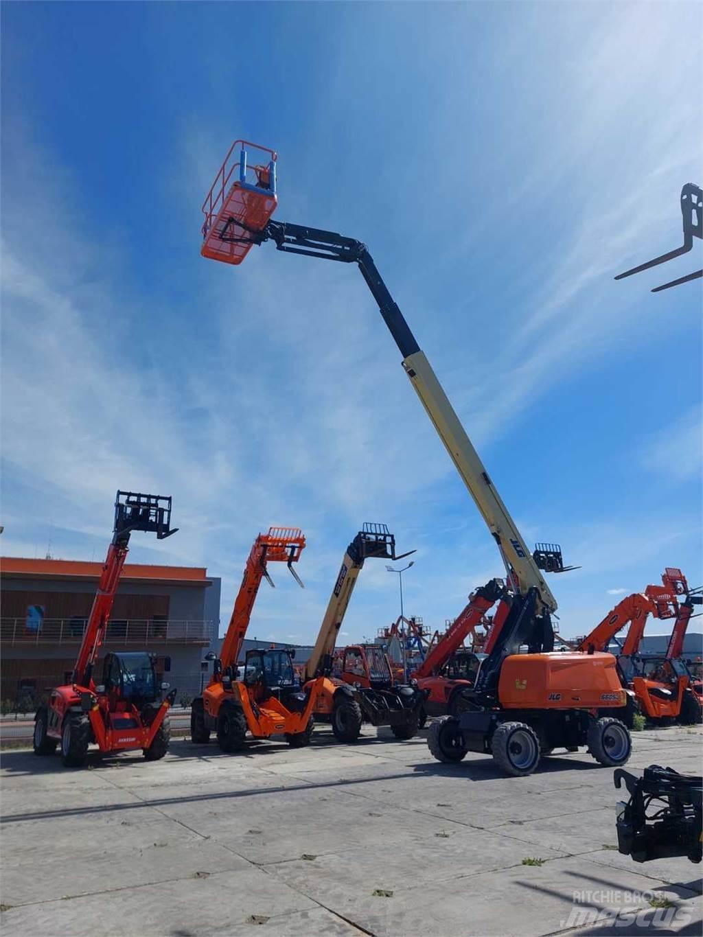 JLG 660SJ Elevadores braços Telescópicos