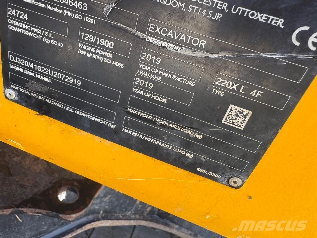 JCB 220X Escavadoras de rastos