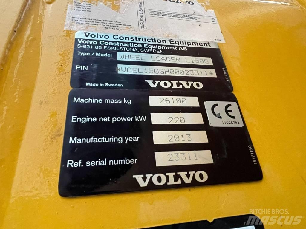 Volvo L 150 G Pás carregadoras de rodas